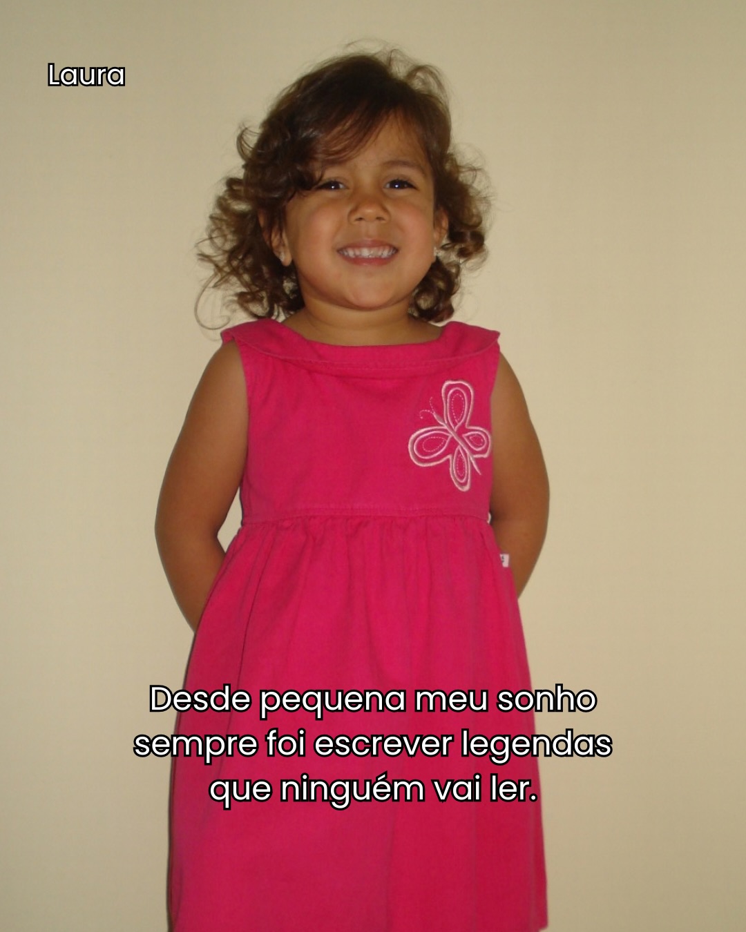 O importante é nunca deixar de sonhar! Feliz Dia das Crianças!